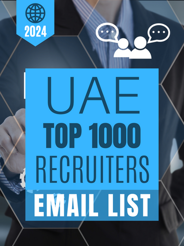 UAE TOP 1000 Recruiters Email List